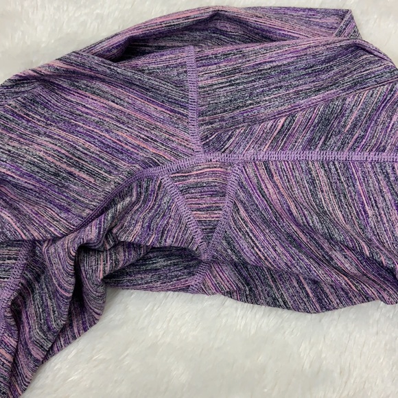 Lululemon High Times Space Dye Purple Size 4 - Picture 11 of 11